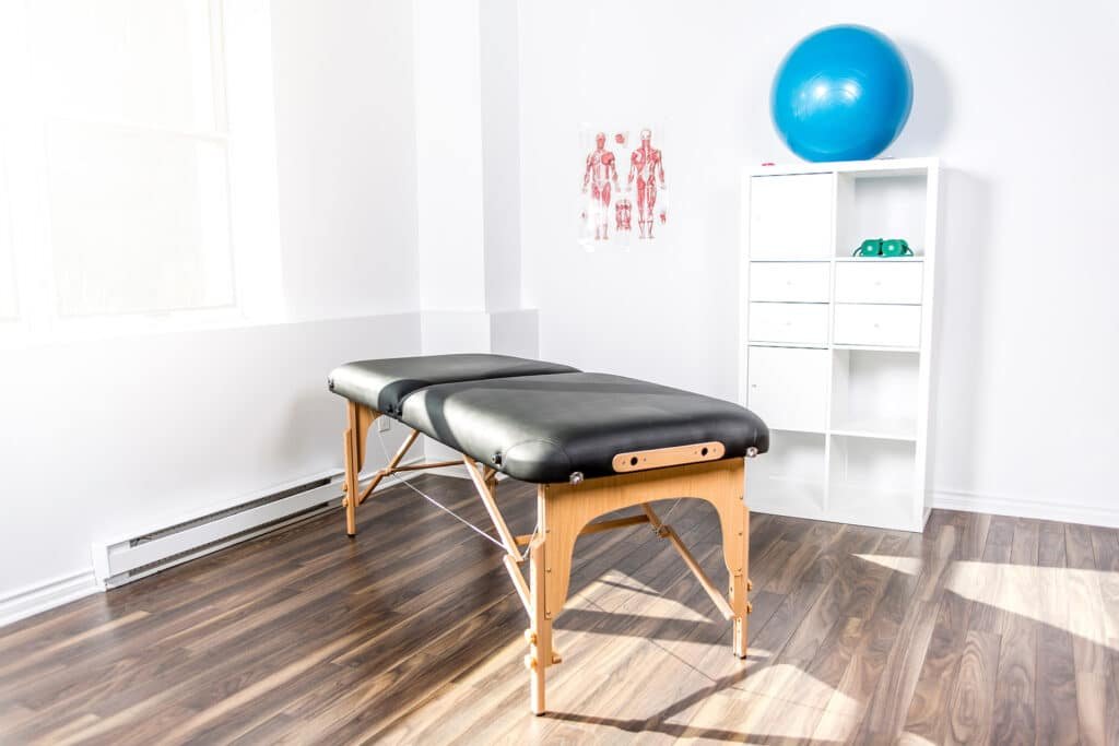 clinic room massage therapy